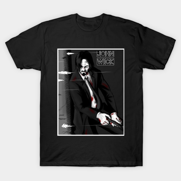 John Wick T-Shirt by dhemsifree